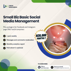 Small Biz Basic Social Media Management