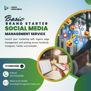 Basic Brand Starter Social Media Management