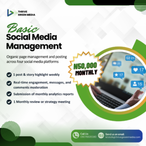 Basic Social Media Management Package