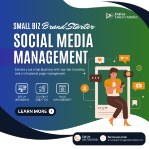 Small Biz Brand Starter Social Media Management