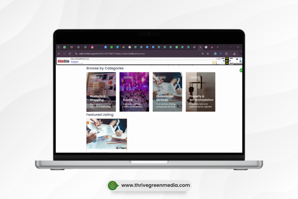 Business Directory Designer in Lagos, Nigeria