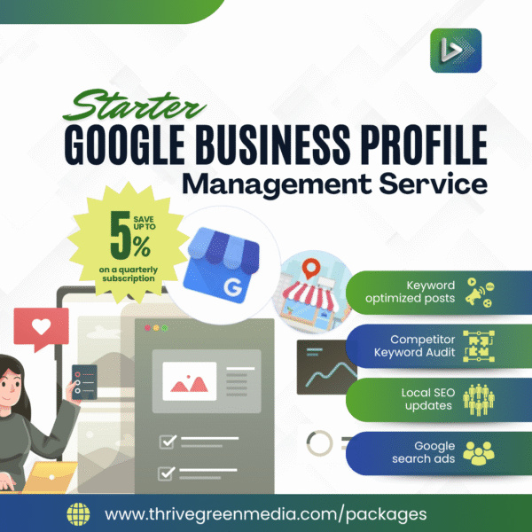 Google Business Profile Management Service