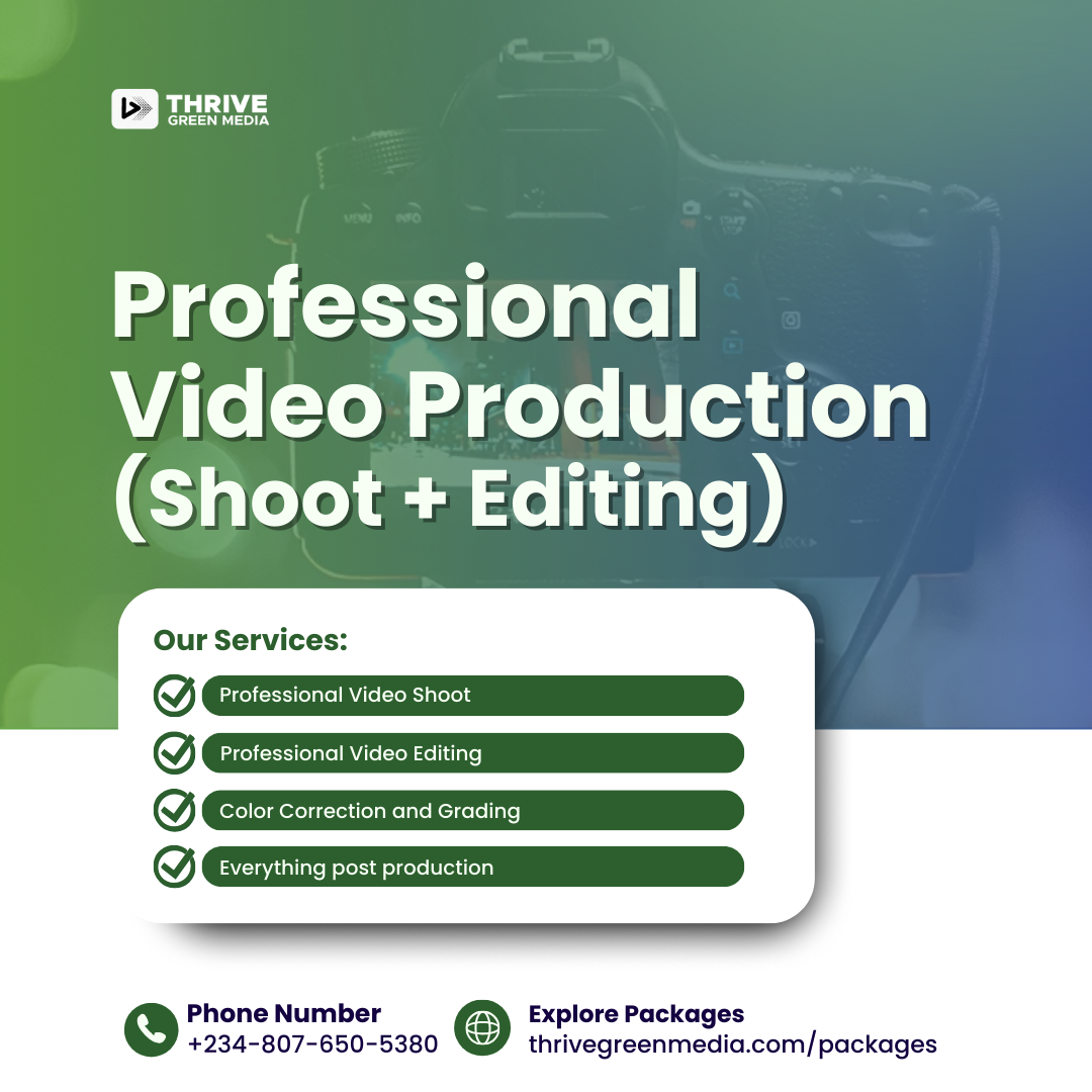 Professional Vide Content Production for Brands