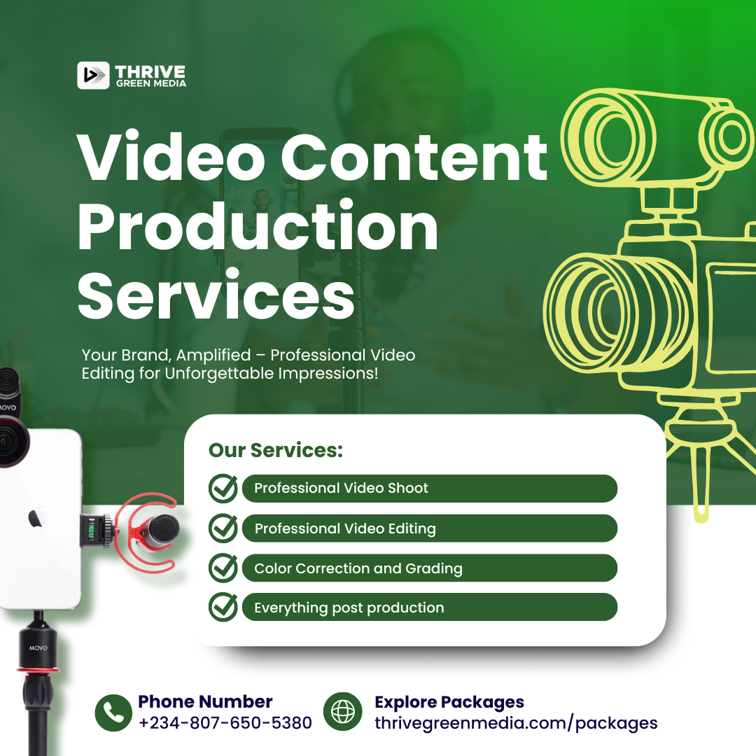 Professional Video Content Production